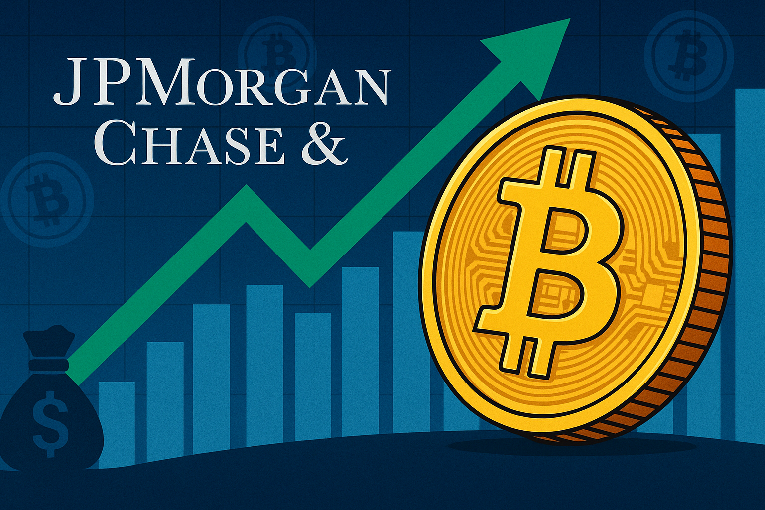 Read more about the article JPMorgan Reportedly Exploring Offering Crypto-Backed Loans- Another boost for Bitcoin?