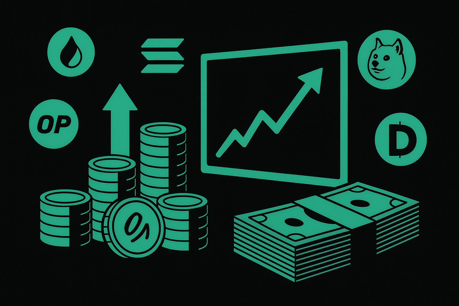 You are currently viewing Crypto Markets Brace as $484M in Tokens Unlock Across SUI, OP, SOL, AVAX & DOGE