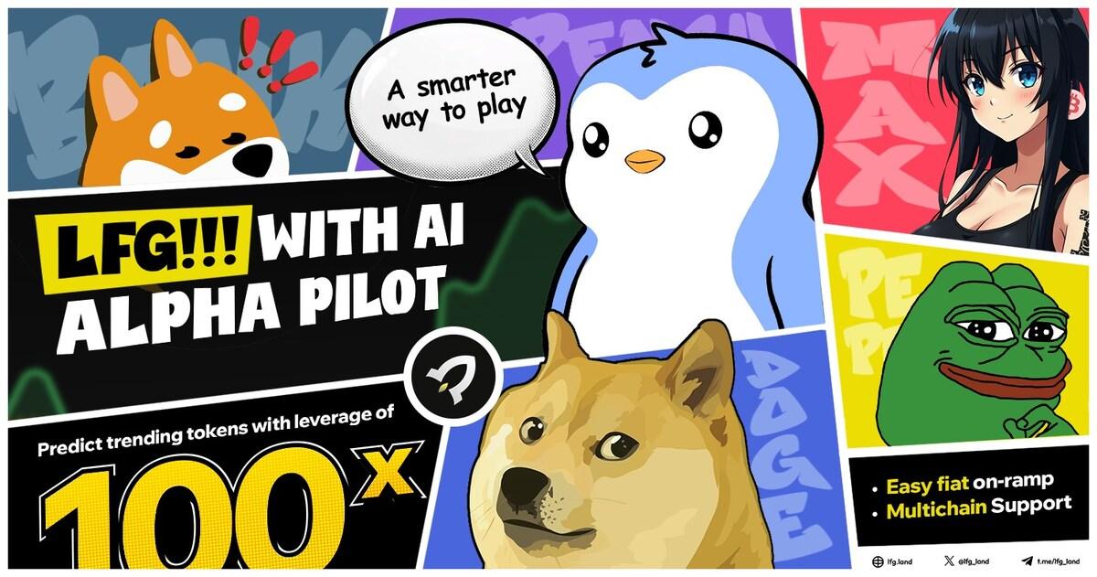 You are currently viewing LFG… Launches AI Alpha Pilot for Meme-Coin Hunters