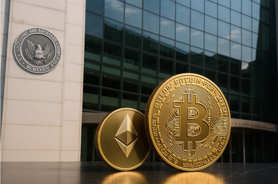 Read more about the article SEC signals approval path for in kind Bitcoin and Ethereum ETF mechanics
