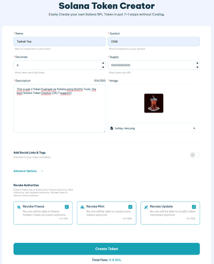 You are currently viewing How to create a Solana Token in 5 Minutes Without Coding Using Smithii