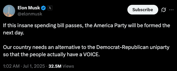 You are currently viewing Tesla Shares Drop as Donald Trump Threatens Subsidy Cuts Following Elon Musk Clash