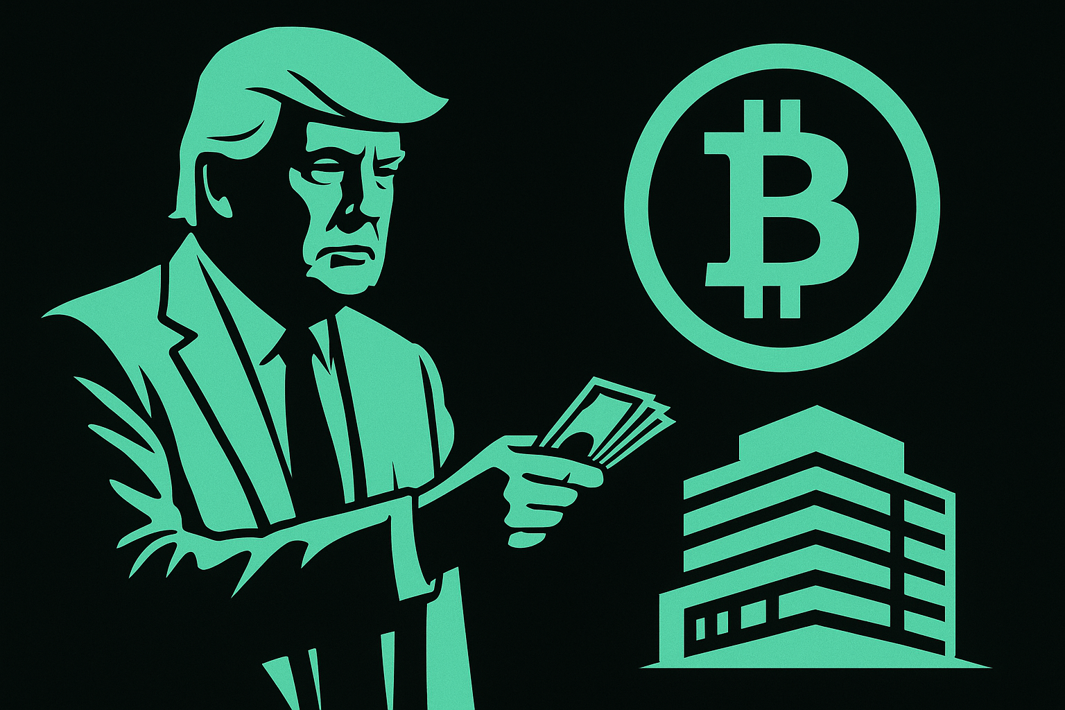 Read more about the article Trump Media Stock Pops After $2B Bitcoin Buy—Is DJT the Next MSTR?