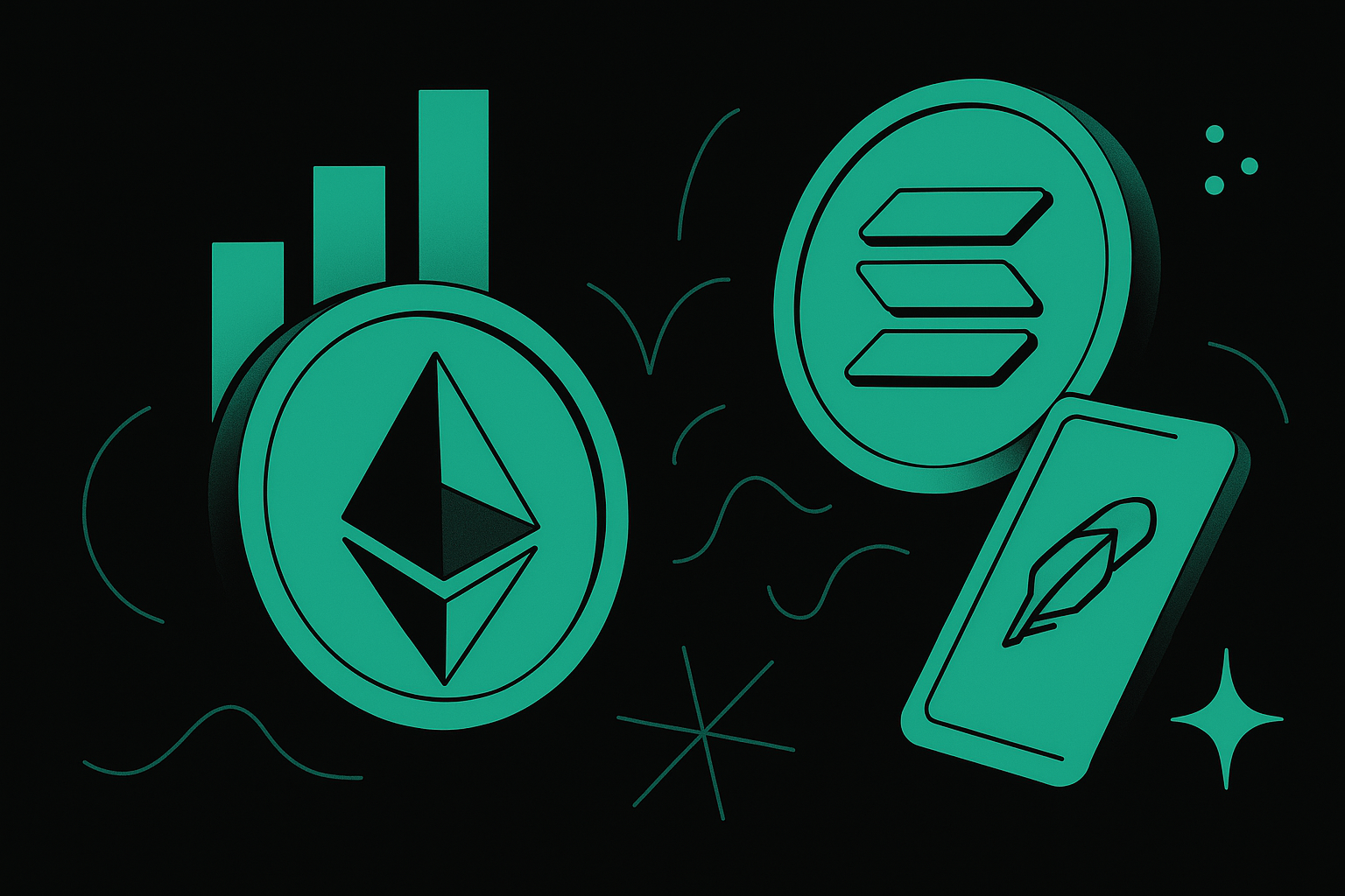You are currently viewing U.S. Robinhood Customers Can Now Stake Ethereum and Solana- Starting at Just $1