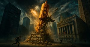 Read more about the article Bitcoin slips below $120k amid US inflation concerns and $461 million liquidation storm