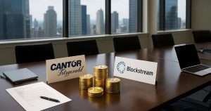 Read more about the article Cantor Fitzgerald SPAC nears $4B deal with Blockstream’s Adam Back to amass 30,000 Bitcoin