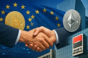 Read more about the article Cryptocurrencies, turning point in Europe: Societe Generale ignites the liquidity of Bitcoin and Ethereum in the ETPs