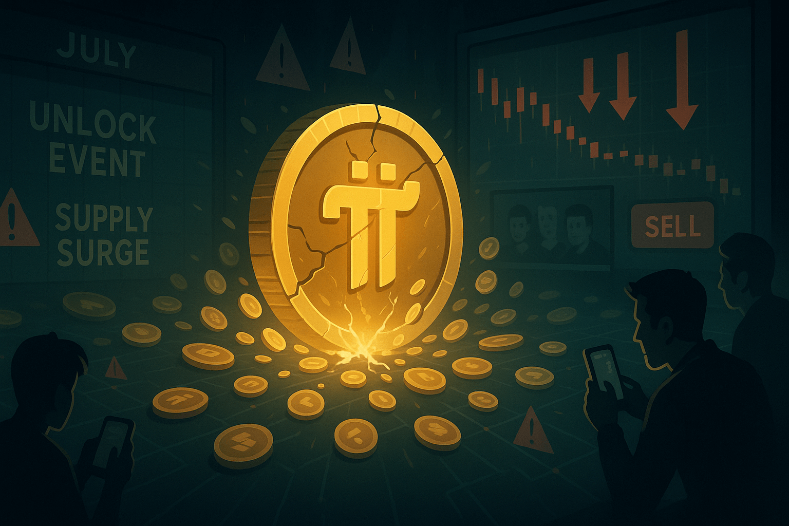 You are currently viewing Pi Network Price Outlook: July’s Massive Token Unlock Could Trigger More Losses