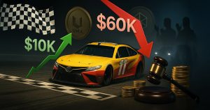 Read more about the article Polymarket $10k bet on NASCAR race turns to $60k dispute following Zelensky controversy