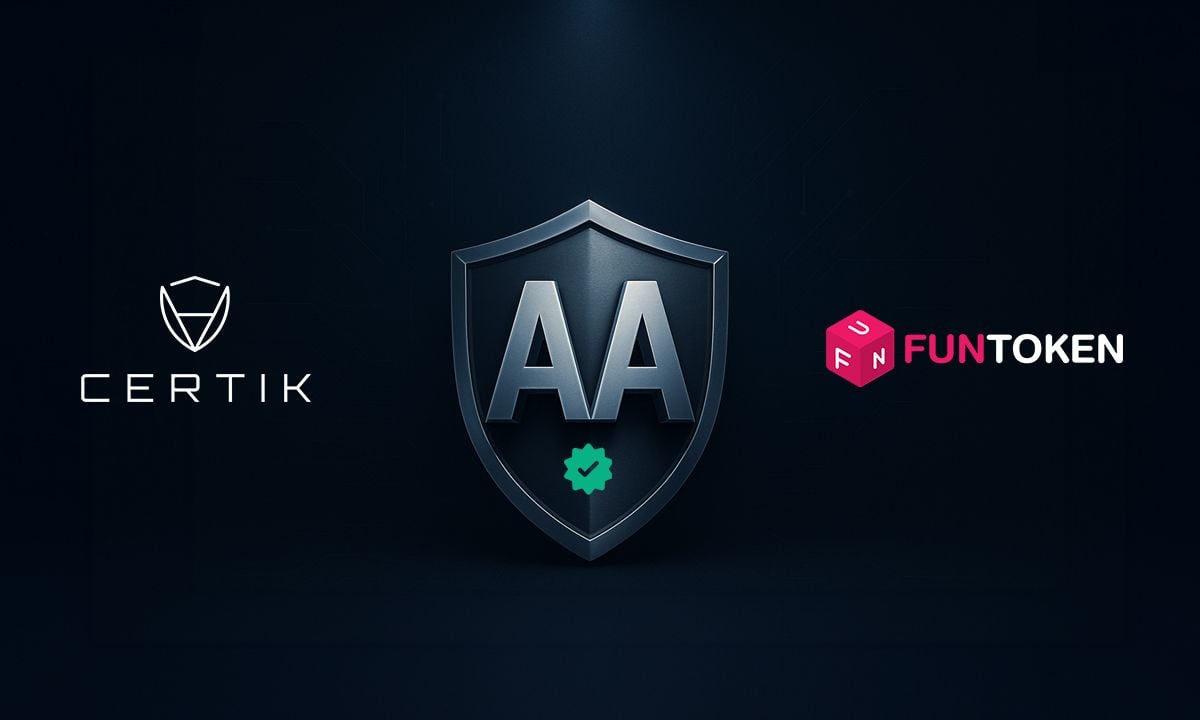 You are currently viewing CertiK Validates FUNToken’s Smart Contract Strength With “AA” Upgrade