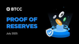 Read more about the article BTCC Publishes July Proof of Reserves, Reports 132% Overall Coverage, Ethereum Reserve Ratio Tops 170%