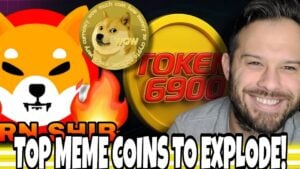 Read more about the article Top Meme Coins Set to Explode in 2025 – Shiba Inu, Bonk, Dogecoin, TOKEN6900, Pepe