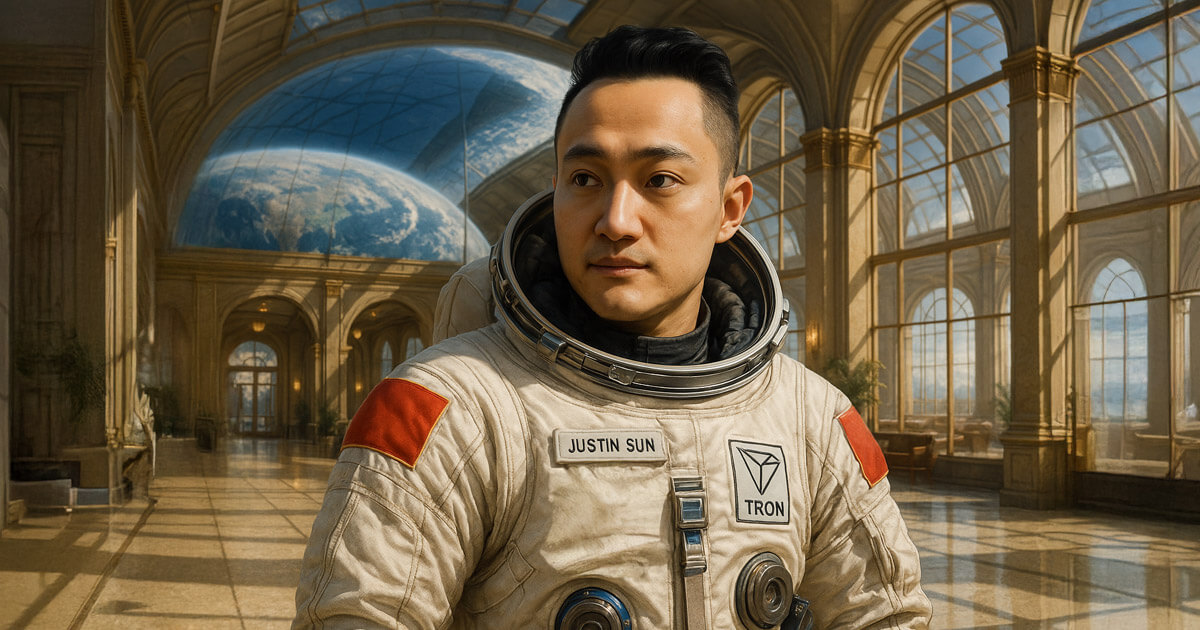 You are currently viewing Justin Sun makes IRL moon shot, paying $28M to reach space aboard Blue Origin’s next mission