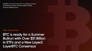 Read more about the article BTC is on a Rally with Over $51 Billion in ETFs and a New Layer2 LayerBTC Consensus Launching Soon