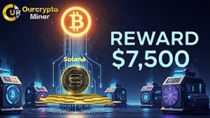 Read more about the article Reward $7,500, investors use Solana (SOL) to start Bitcoin (BTC) mining machine to get