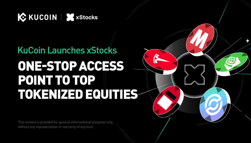 You are currently viewing KuCoin Launches xStocks, Delivering a One-Stop Access Point to Top Global Tokenized Equities