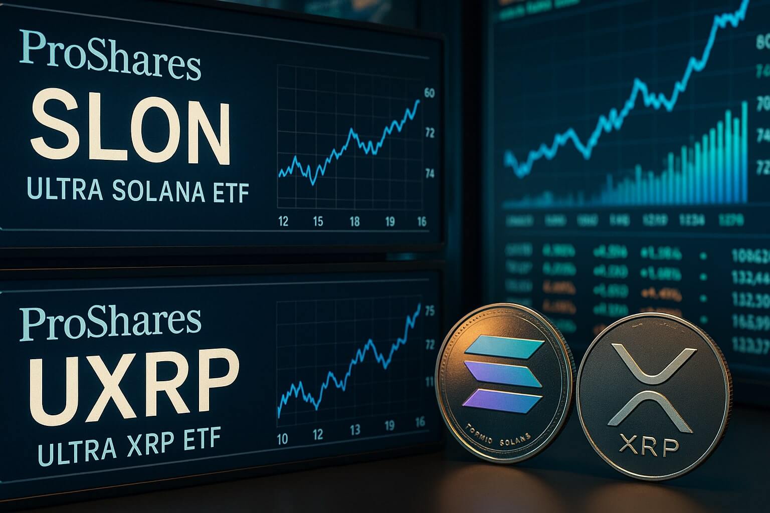 You are currently viewing ProShares debuts 2x leveraged daily exposure to Solana and XRP in new ETFs