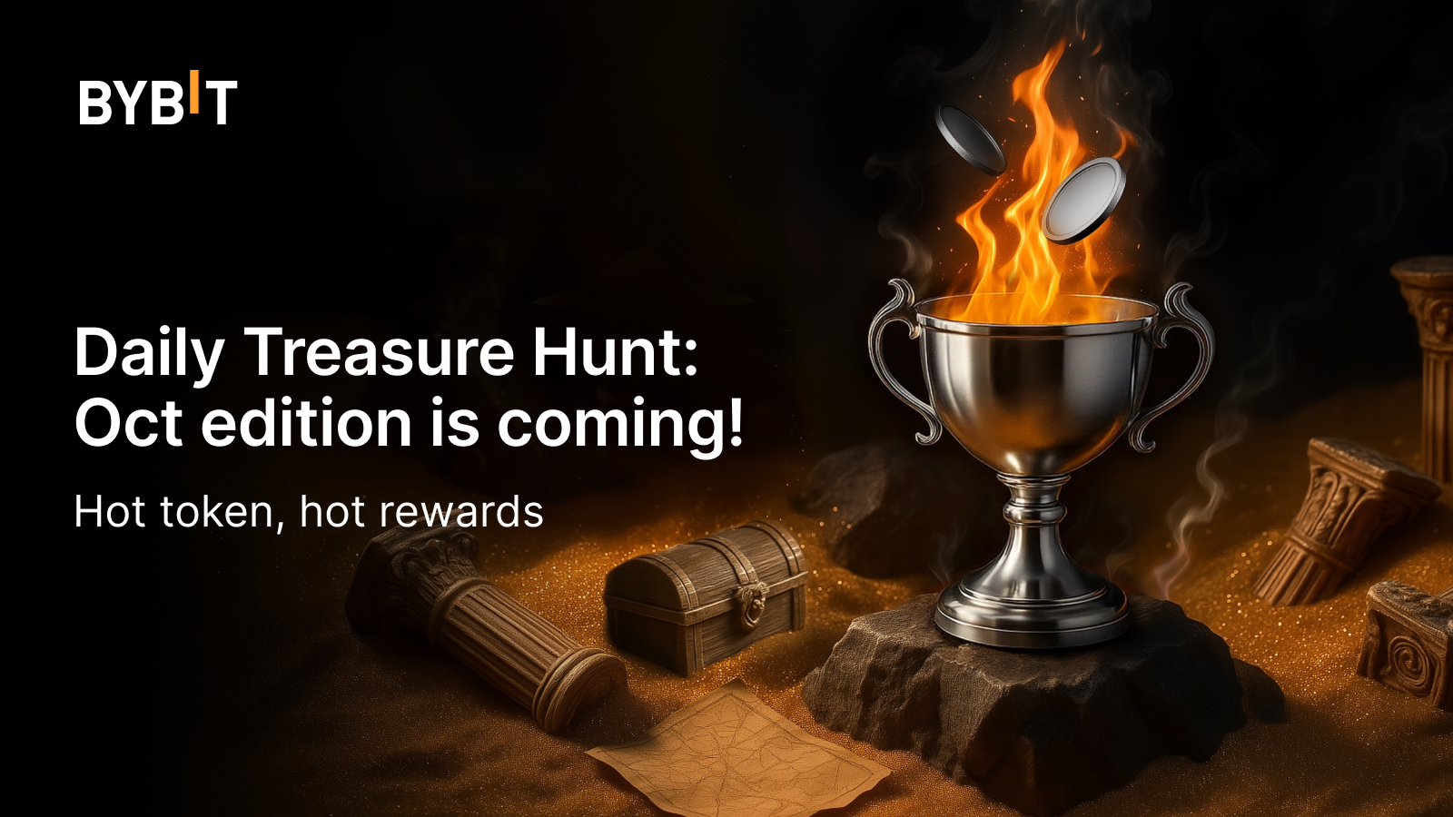 You are currently viewing Bybit Brings Back Daily Treasure Hunt With October’s “Hot Token Rush”