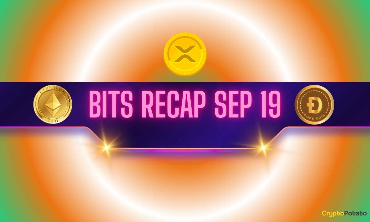 You are currently viewing ETH and DOGE Whales Buy Big, XRP Steals the Show: Bits Recap September 19