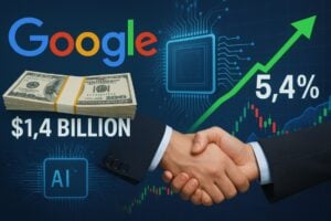 Read more about the article Google puts 1.4 billion as collateral: 5.4% pro forma in Cipher