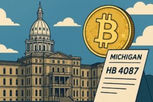 Read more about the article Michigan towards Bitcoin reserves: HB 4087 under discussion, up to 10% of funds