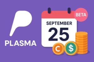 Read more about the article Plasma mainnet beta on September 25, 2025: $2B in stablecoin and free USD₮ transfers at launch