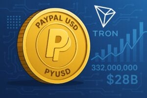 Read more about the article PYUSD lands on TRON: 332M accounts and $28B TVL, what changes