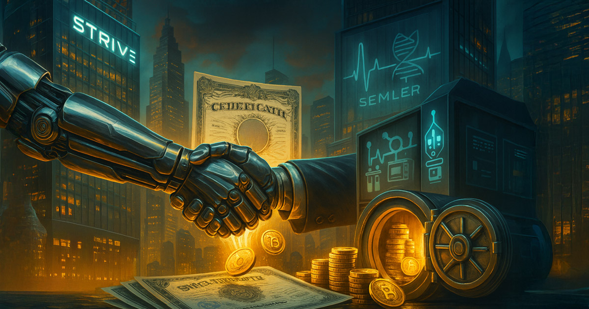 You are currently viewing Strive bets $675 million to acquire Bitcoin treasury company at 200% premium to stock price