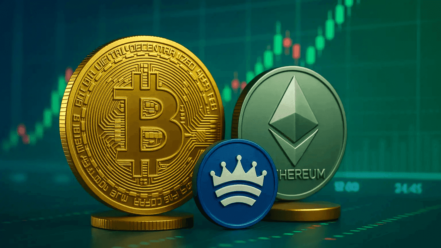 You are currently viewing Bitcoin surges past $117K as Ethereum steadies near $4.5k target, while Solana expiry contracts loom