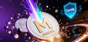Read more about the article The Meme Coin Economy Just Flipped: MAGAX Leads With AI and 16,600% Forecasts