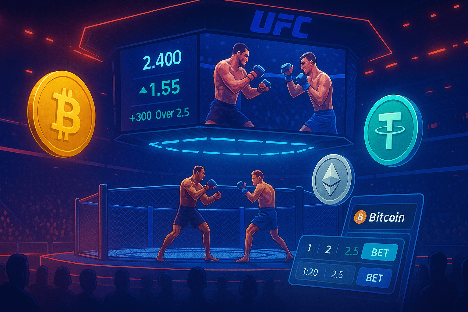 You are currently viewing Bet on UFC & MMA With BTC: Provably Fair Crypto Sportsbooks Offering Free Bets