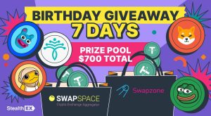 Read more about the article StealthEX Marks 7th Anniversary with $700 Week-Long Giveaway!