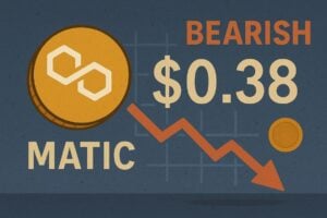 Read more about the article Polygon (MATIC) crypto holds 0.38 as daily trend stays bearish