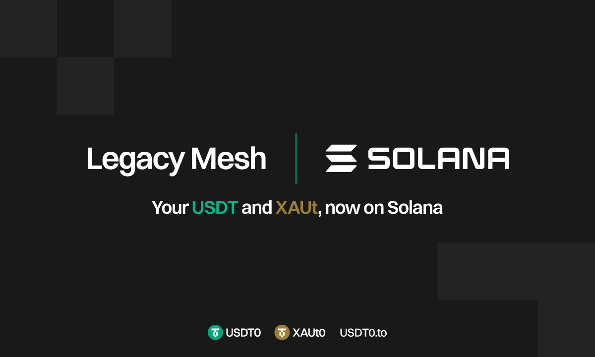 You are currently viewing USDT0 Legacy Mesh Integrates Solana, Unlocking Interoperability for Native USDT and Omnichain Tether Gold