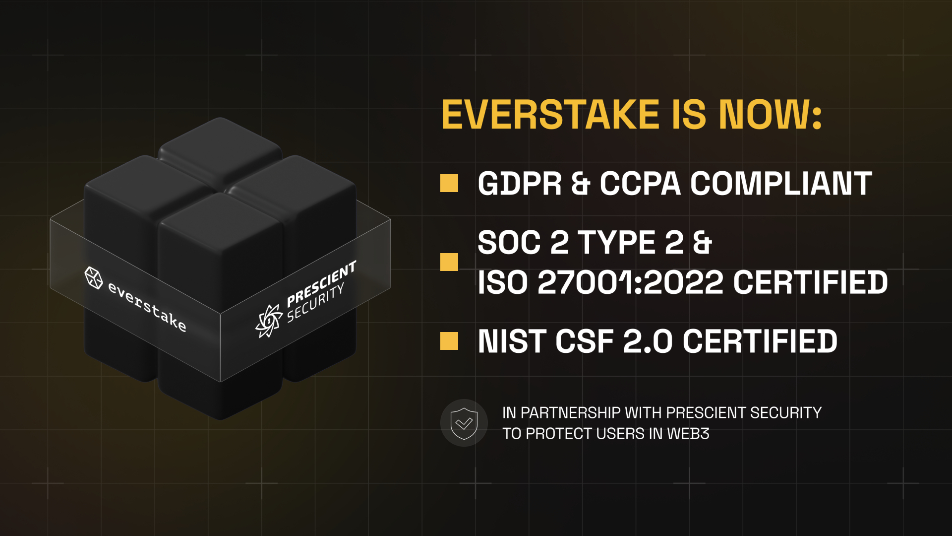 You are currently viewing Everstake Becomes First Crypto Staking Company to Hold All Five Institutional-Grade Certifications