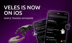 Read more about the article Veles Finance Launches iOS App for Crypto Trading Bots