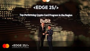 Read more about the article Bybit Card Honored as "the Best Performing Crypto Card" by Mastercard at EDGE 2025