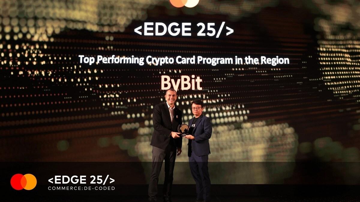 You are currently viewing Bybit Card Honored as "the Best Performing Crypto Card" by Mastercard at EDGE 2025