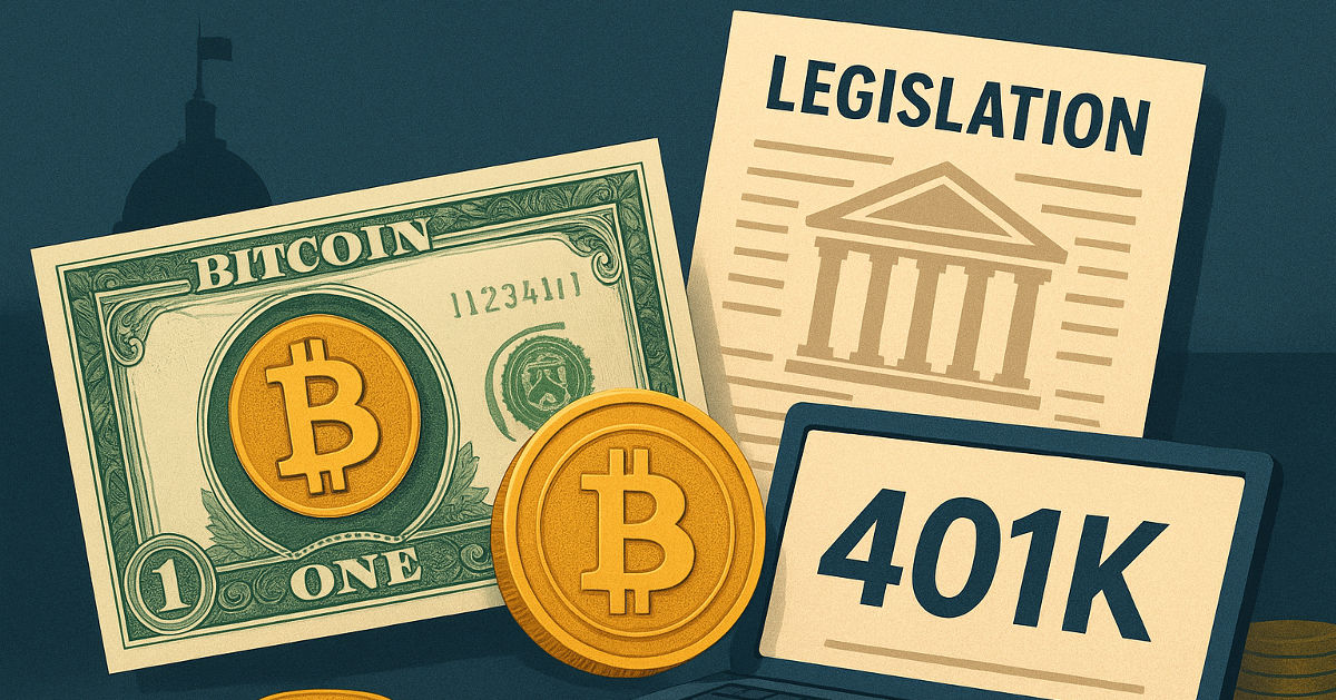 You are currently viewing New GOP Bill Wants to Solidify Trump’s Bitcoin-Friendly 401(k) Order