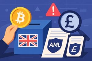 Read more about the article Crypto donation sparks scrutiny of Reform UK funding and AML oversight