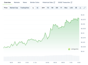 Read more about the article Dogecoin Holds $0.25 Support: Here Are the Next DOGE Price Levels to Watch