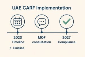 Read more about the article UAE CARF implementation: Timeline, MOF consultation and compliance