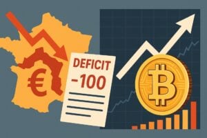 Read more about the article Record French deficit: why the ECB risks QE and boosts Bitcoin
