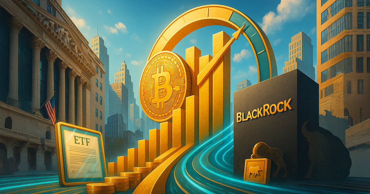 You are currently viewing BlackRock’s Bitcoin ETF is getting close to $100B milestone