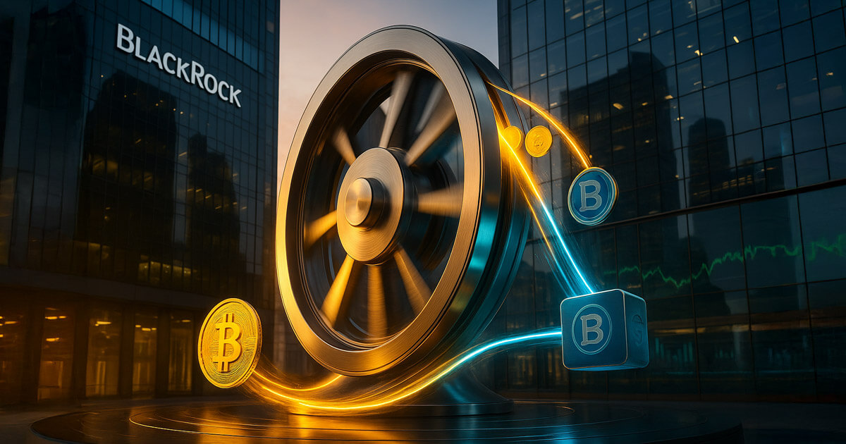 You are currently viewing BlackRock’s $24 billion Bitcoin flywheel is moving BTC liquidity with 800% growth