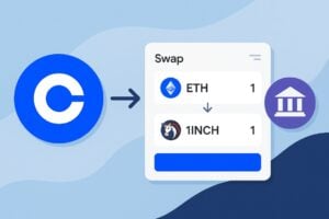 Read more about the article Coinbase has integrated 1inch