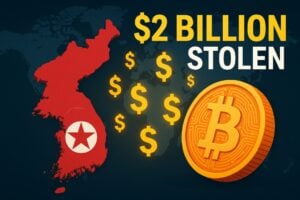 Read more about the article North Korea crypto theft surges as Elliptic reports $2B in 2025