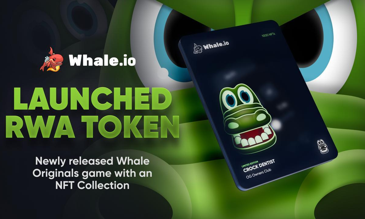 You are currently viewing Whale.io Introduces Crock Dentist Game and Exclusive RWA NFT Collection