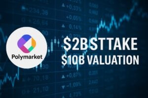 Read more about the article Polymarket investment: ICE nears $2B stake, $10B valuation