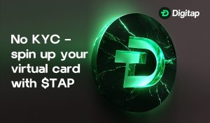 Read more about the article Could Digitap ($TAP) Hit $22? Viral No-KYC Card Is Live In App Store, Suggests It's Possible